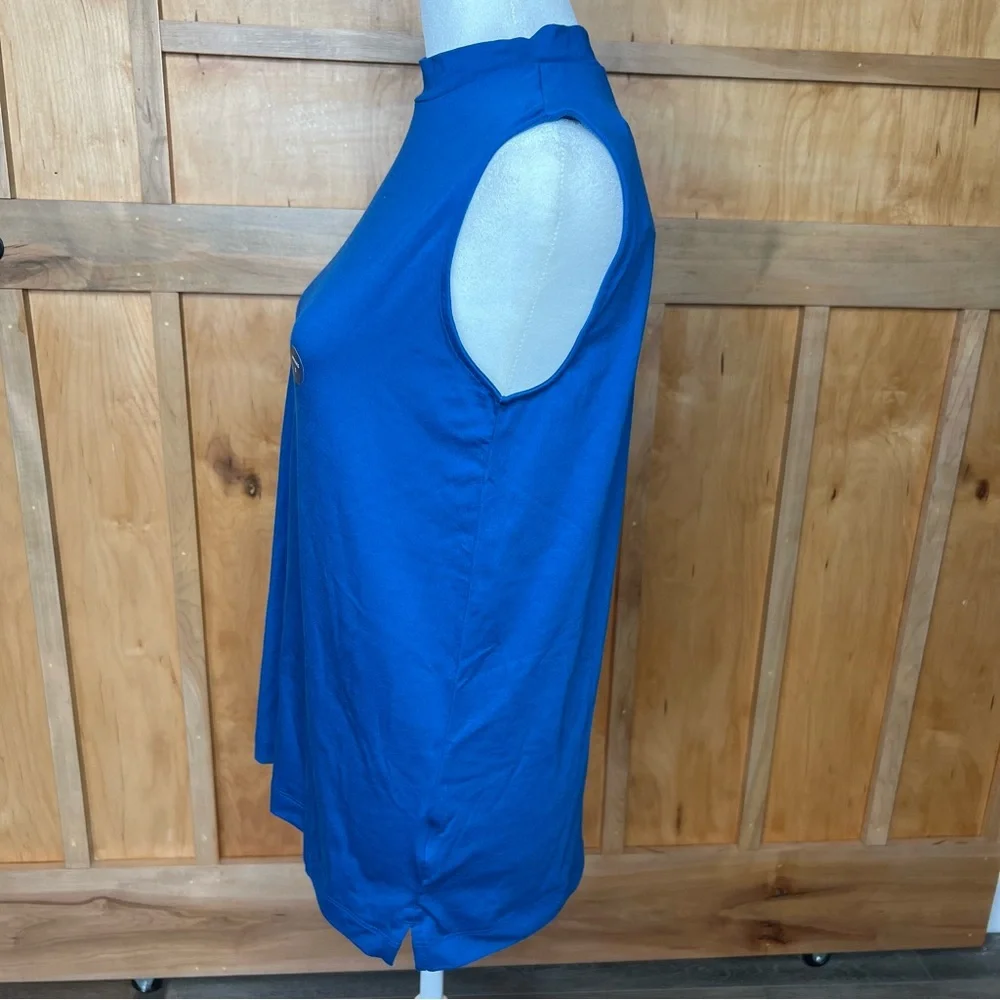 Land’s End NWT Blue Sleeveless Women's Top | Size Small - Picture 3 of 7